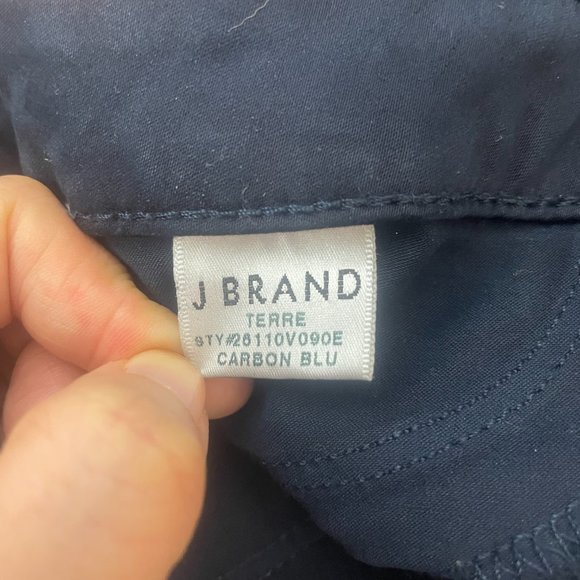 J Brand for Trilogy Navy High Rise Skinny Jeggings Size 27 Neutral Classic - Picture 8 of 11